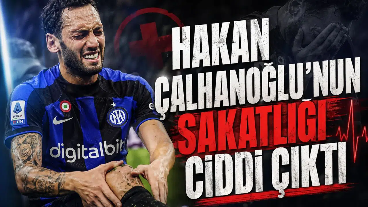 Hakan Çalhanoğlu'nun sakatlığı ciddi çıktı