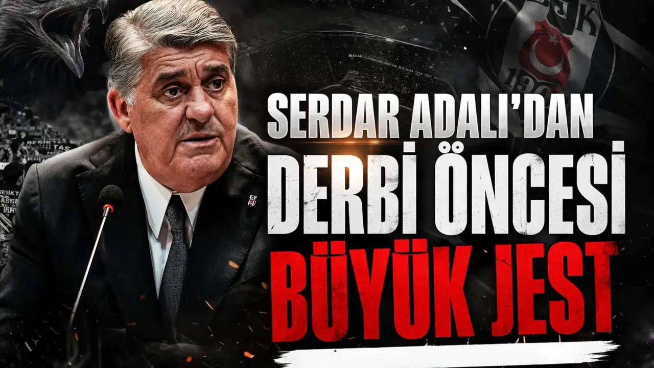 Serdar Adalı'dan derbi öncesi büyük jest