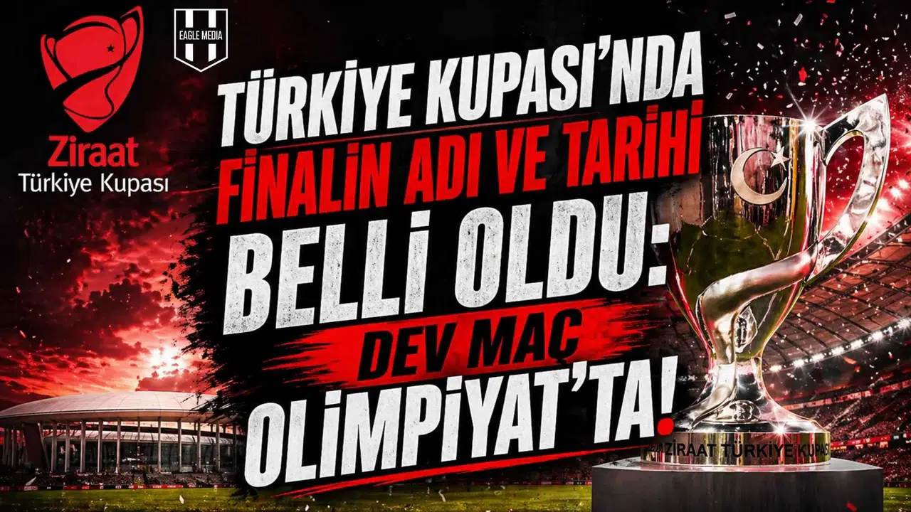 Türkiye Kupası'nda Finalin Adı ve Tarihi Belli Oldu: Dev Maç Olimpiyat'ta!
