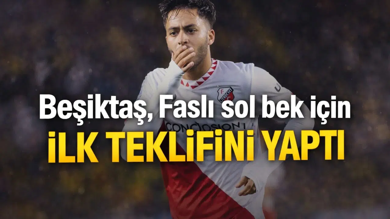 Beşiktaş, Faslı sol bek için ilk teklifini yaptı