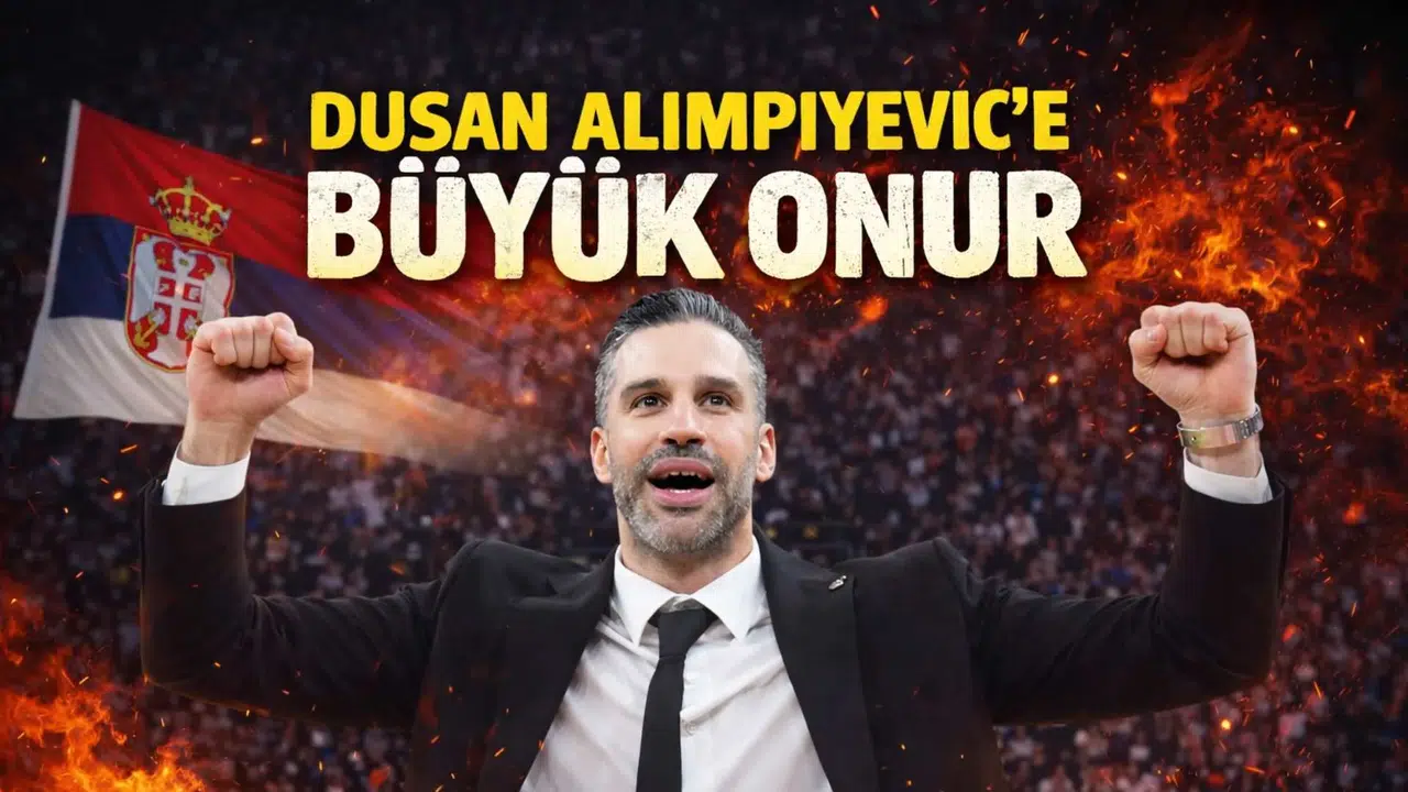 Dusan Alimpiyevic’e büyük onur