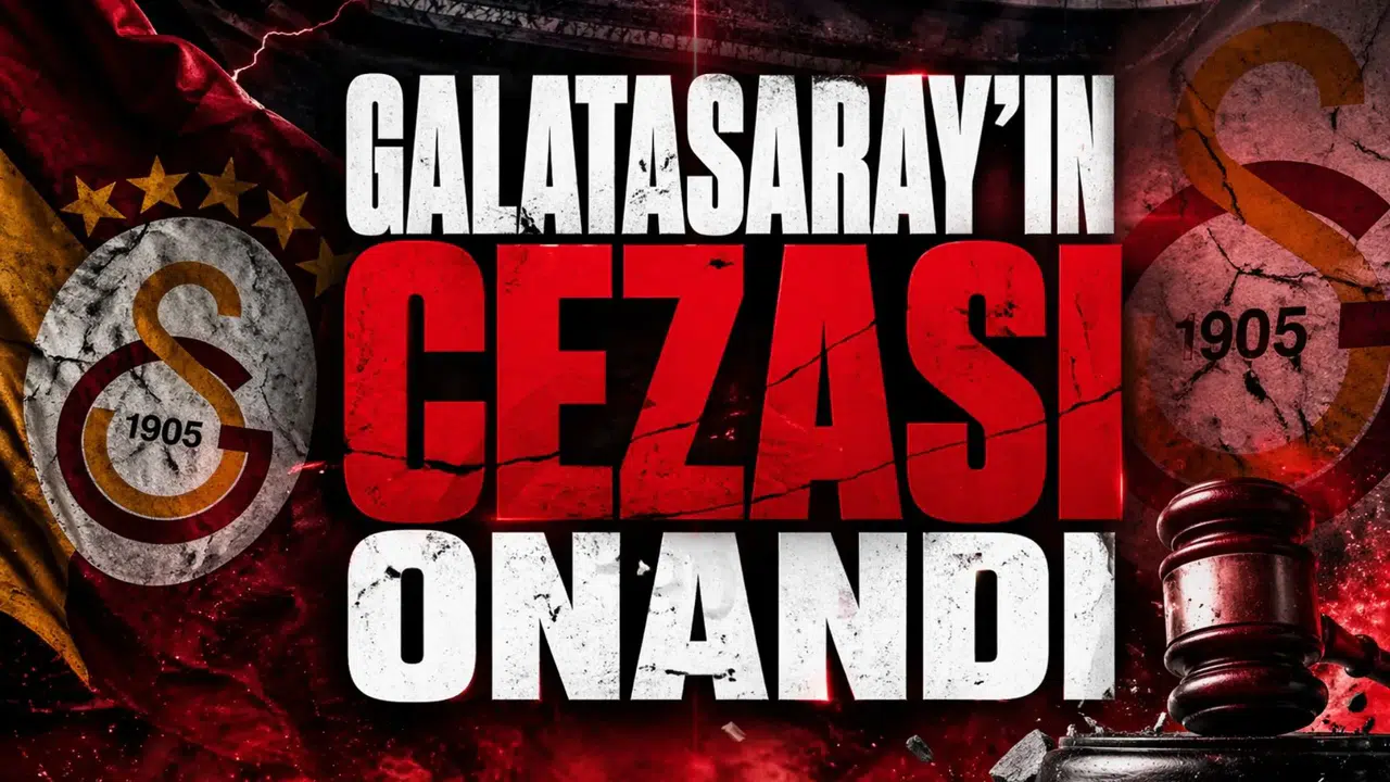 Galatasaray'ın cezası onandı
