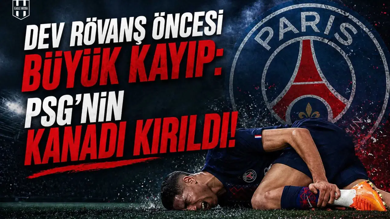 Dev Rövanş Öncesi Büyük Kayıp: PSG'nin Kanadı Kırıldı!