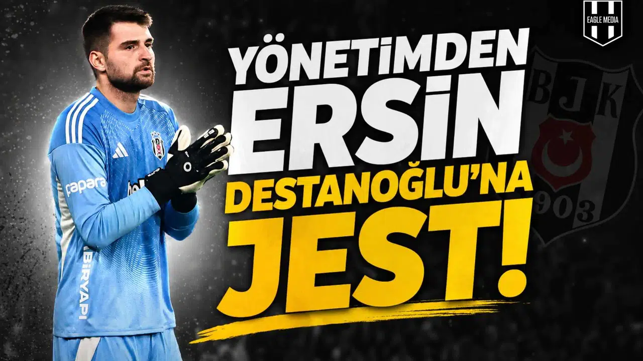 Yönetimden Ersin Destanoğlu'na jest!