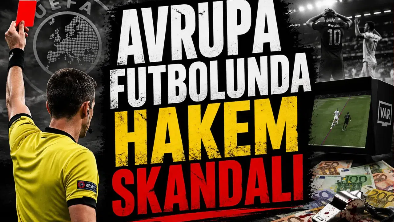 Avrupa futbolunda hakem skandalı