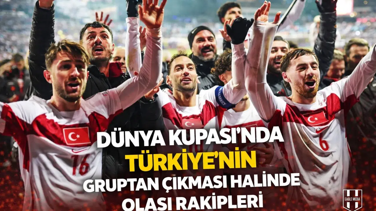 Dünya Kupası'nda Türkiye'nin gruptan çıkması halinde olası rakipleri