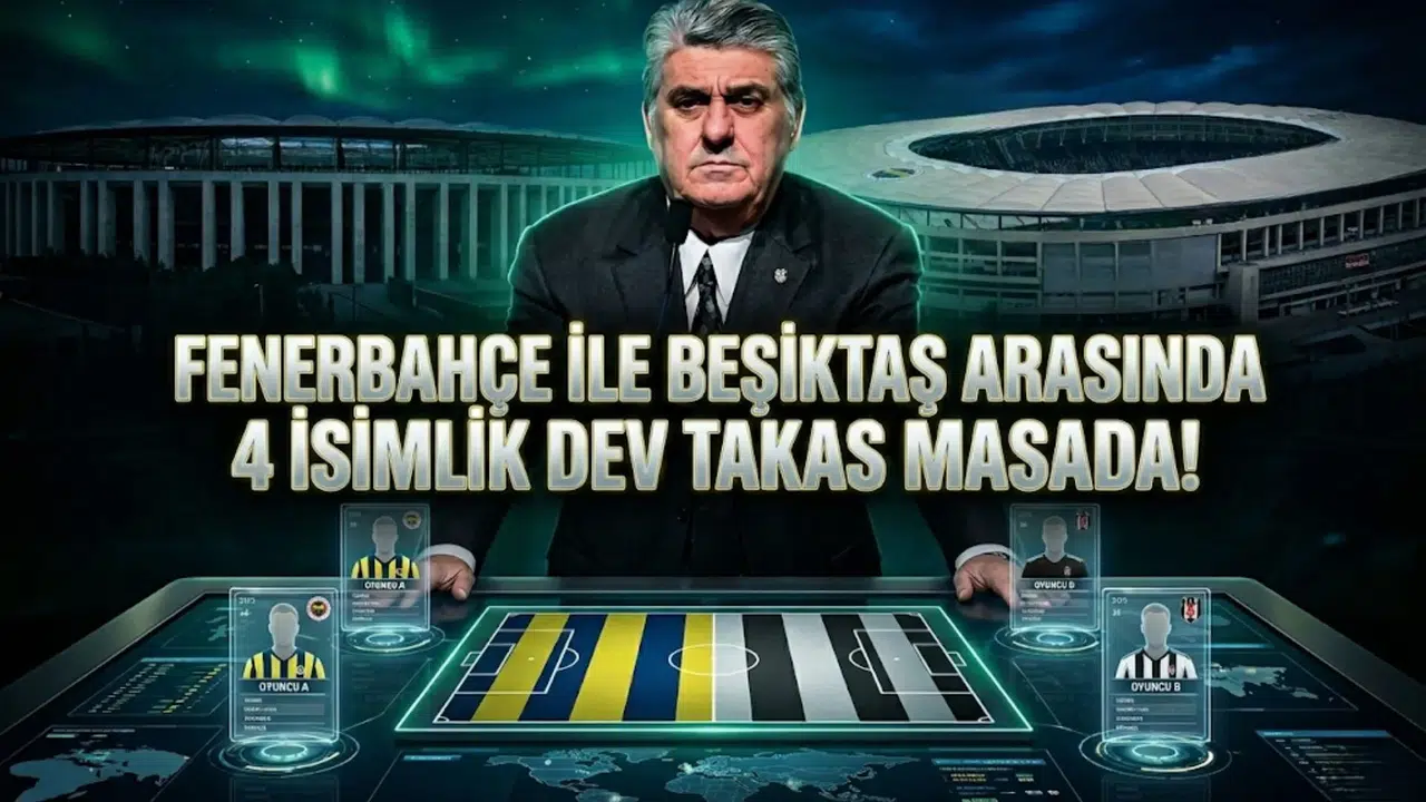 Fenerbahçe ile Beşiktaş arasında 4 isimlik dev takas masada!