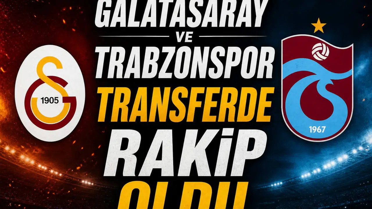 Galatasaray ve Trabzonspor transferde rakip oldu