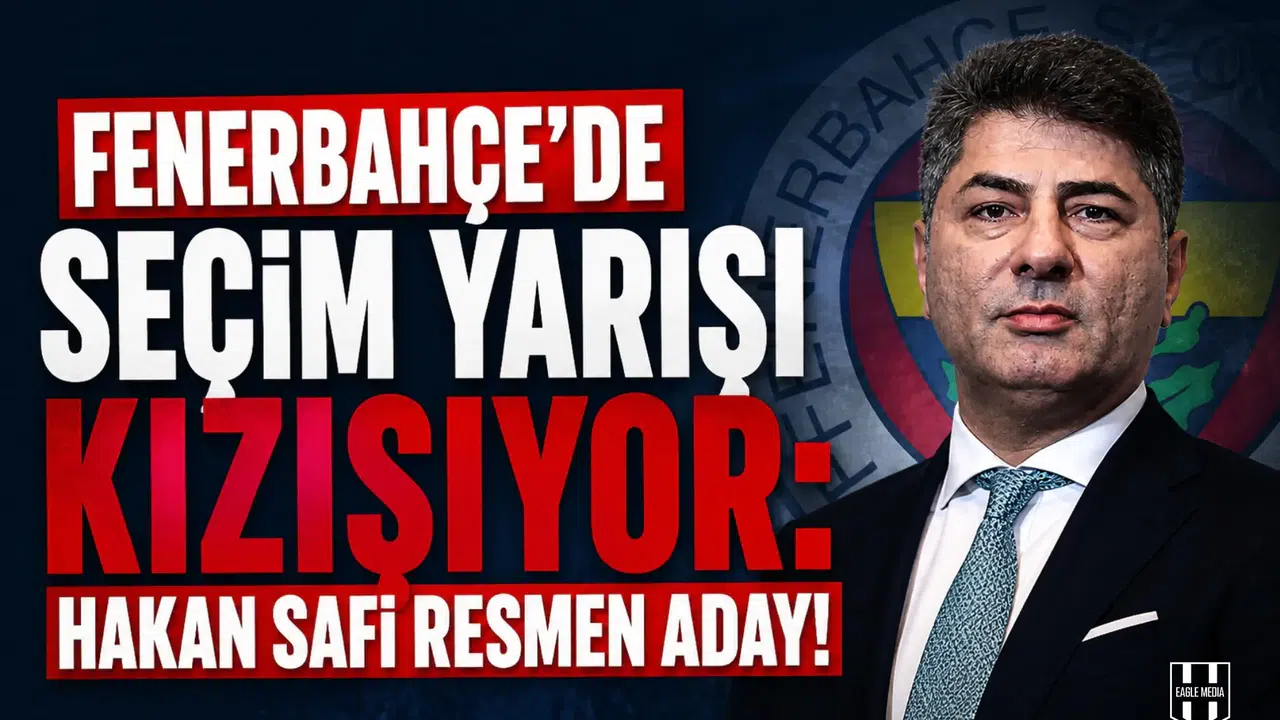 Fenerbahçe'de seçim yarışı kızışıyor: Hakan Safi resmen aday!