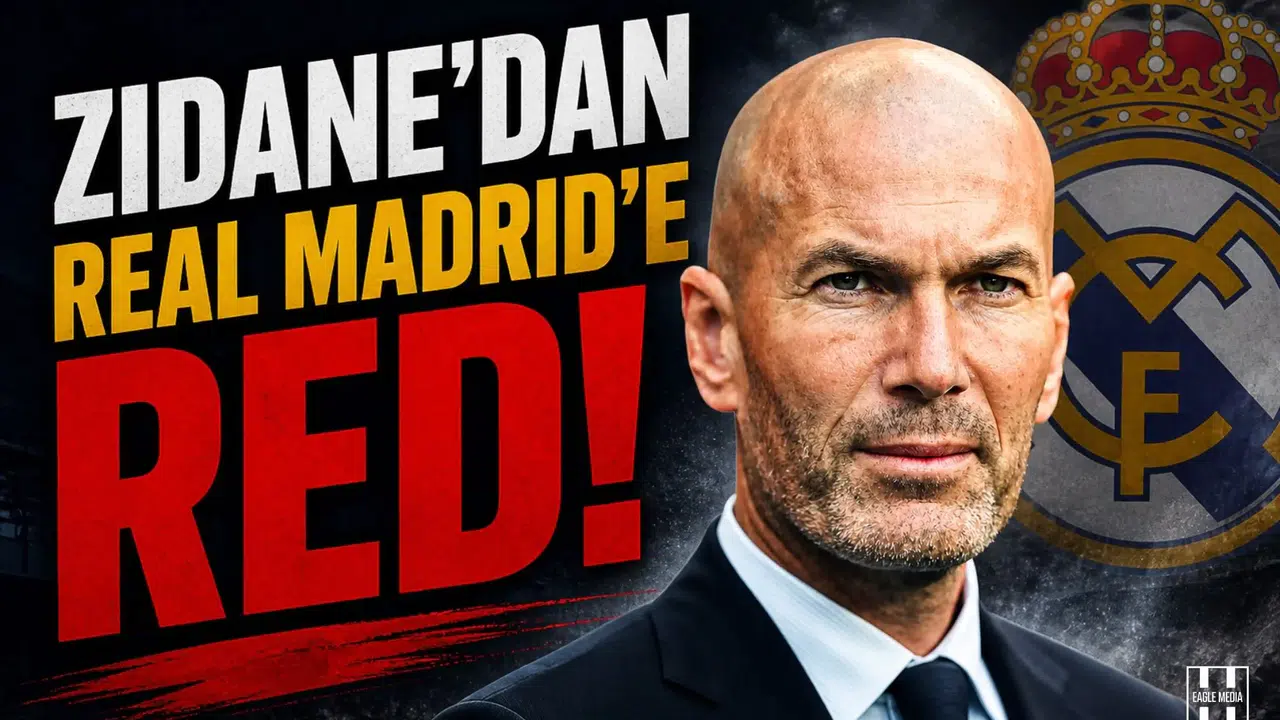 Zidane'dan Real Madrid'e red!