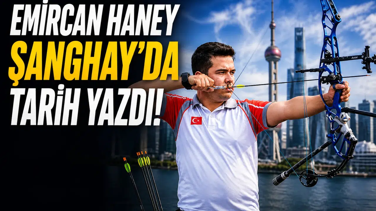 Emircan Haney Şanghay’da tarih yazdı