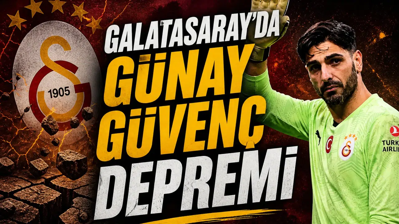 Galatasaray'da Günay Güvenç depremi