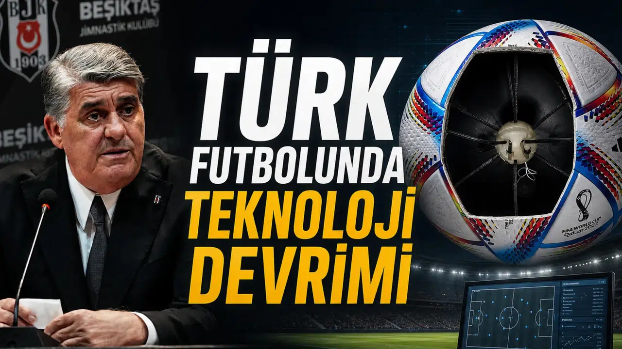 Beşiktaş'tan Türk futbolunda teknoloji devrimi