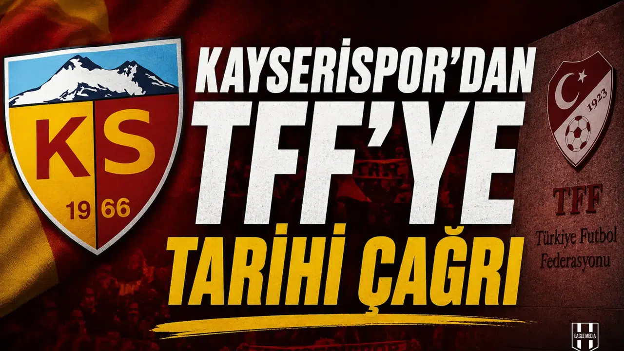 Kayserispor'dan TFF'ye tarihi çağrı