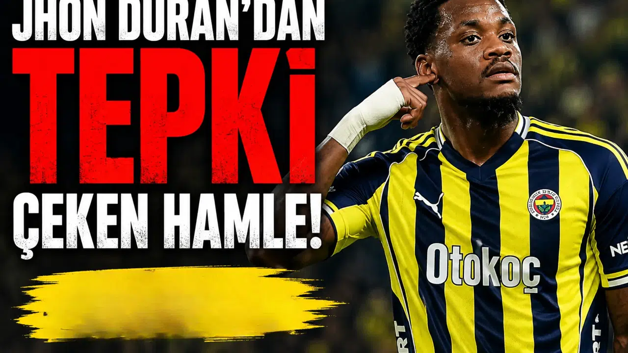 Jhon Duran'dan tepki çeken hamle