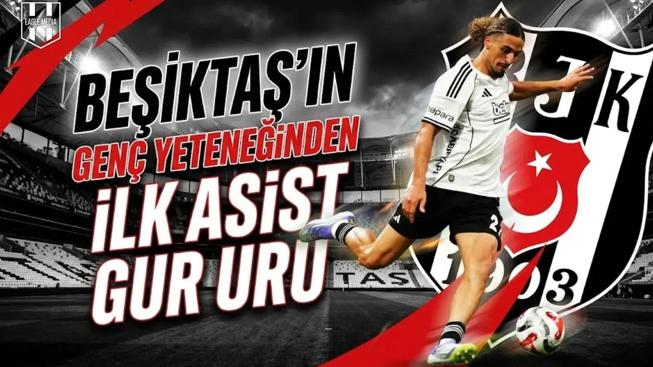 Beşiktaş'ın genç yeteneğinden ilk asist gururu