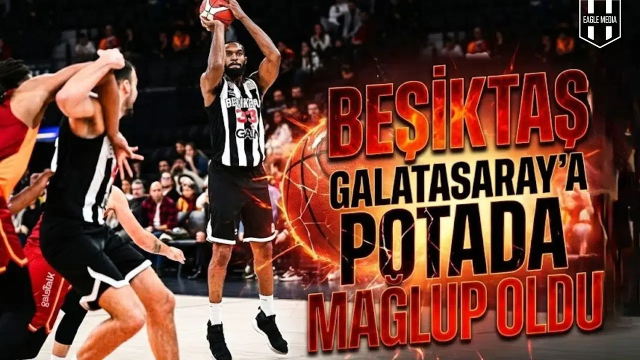 Beşiktaş  Galatasaray’a potada mağlup oldu