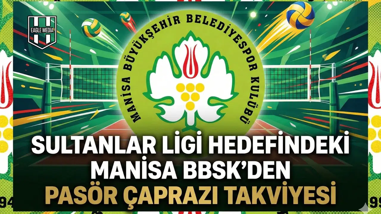 Sultanlar Ligi hedefindeki Manisa BBSK'den pasör çaprazı takviyesi