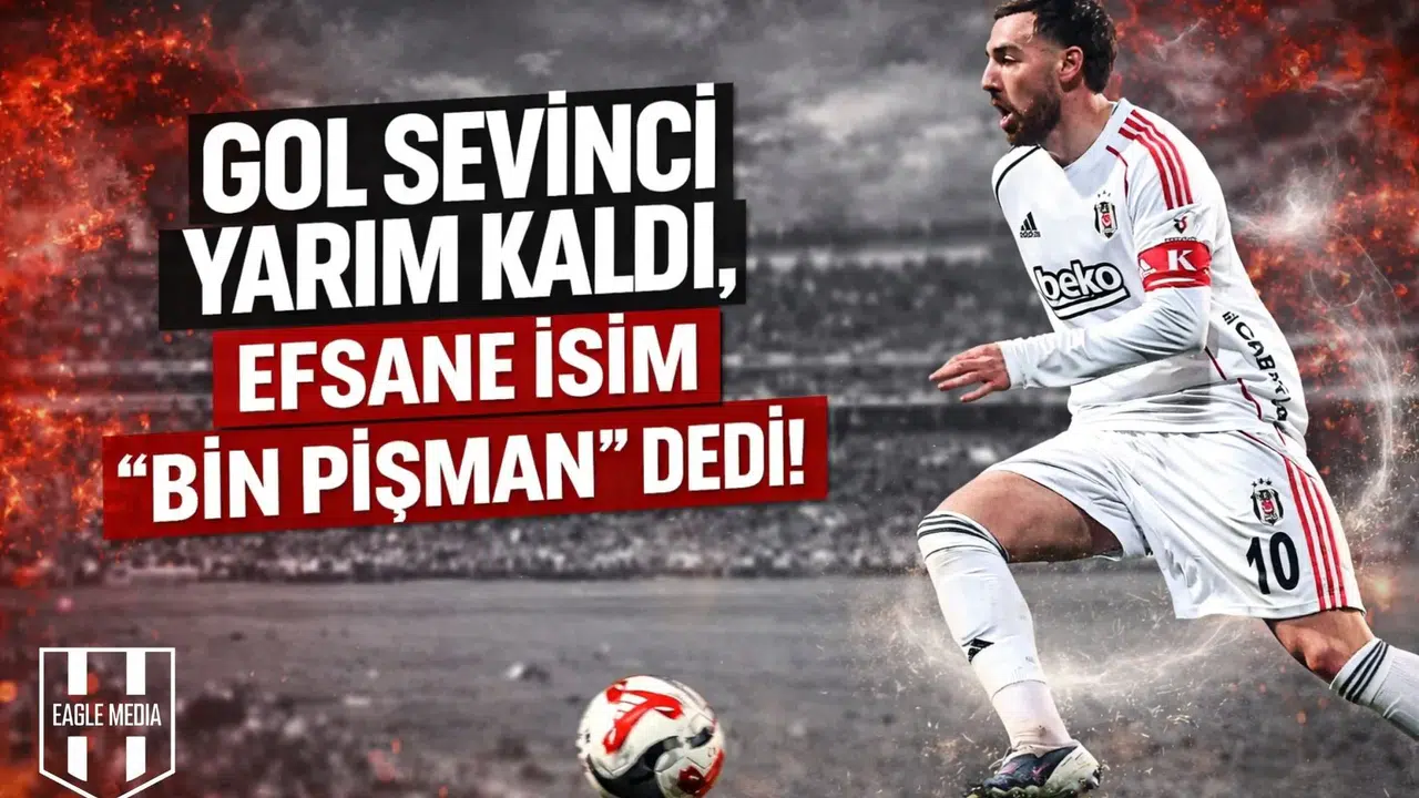 Gol Sevinci Yarım Kaldı, Efsane İsim  Bin Pişman  Dedi!