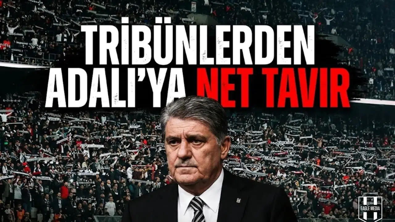 Tribünlerden Adalı’ya net tavır