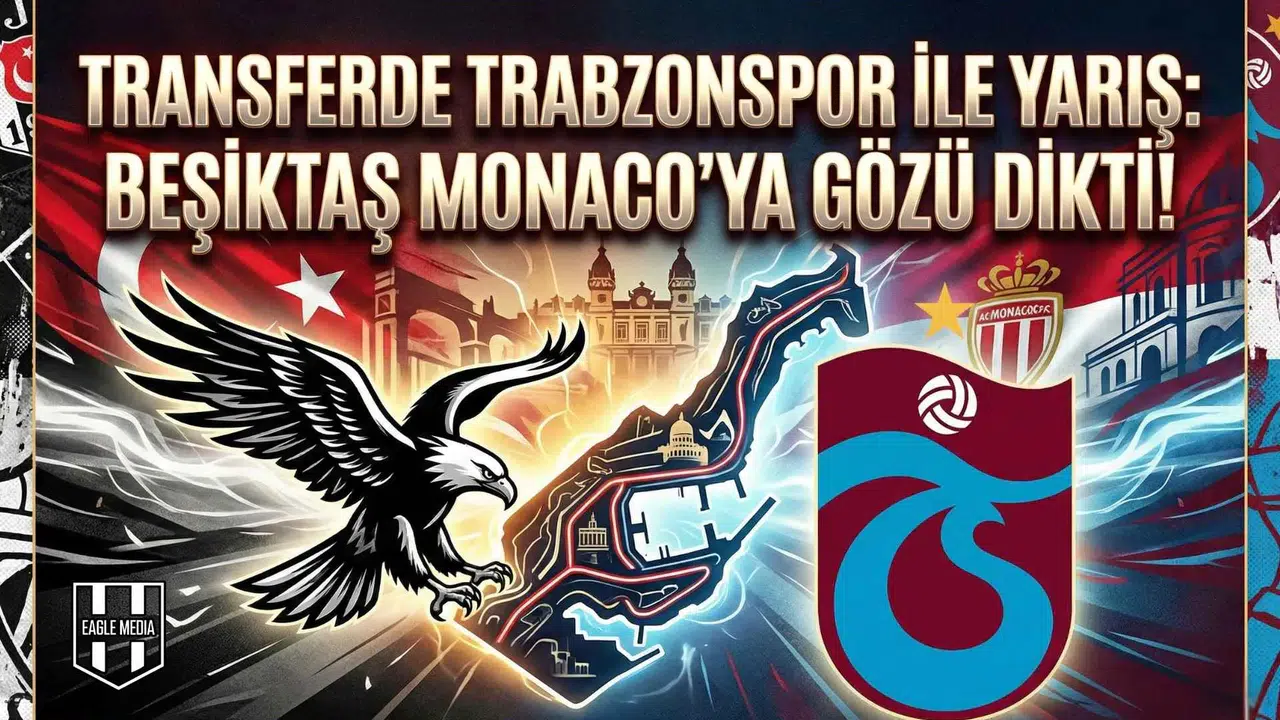 Transferde Trabzonspor ile yarış: Beşiktaş Monaco'ya gözü dikti!