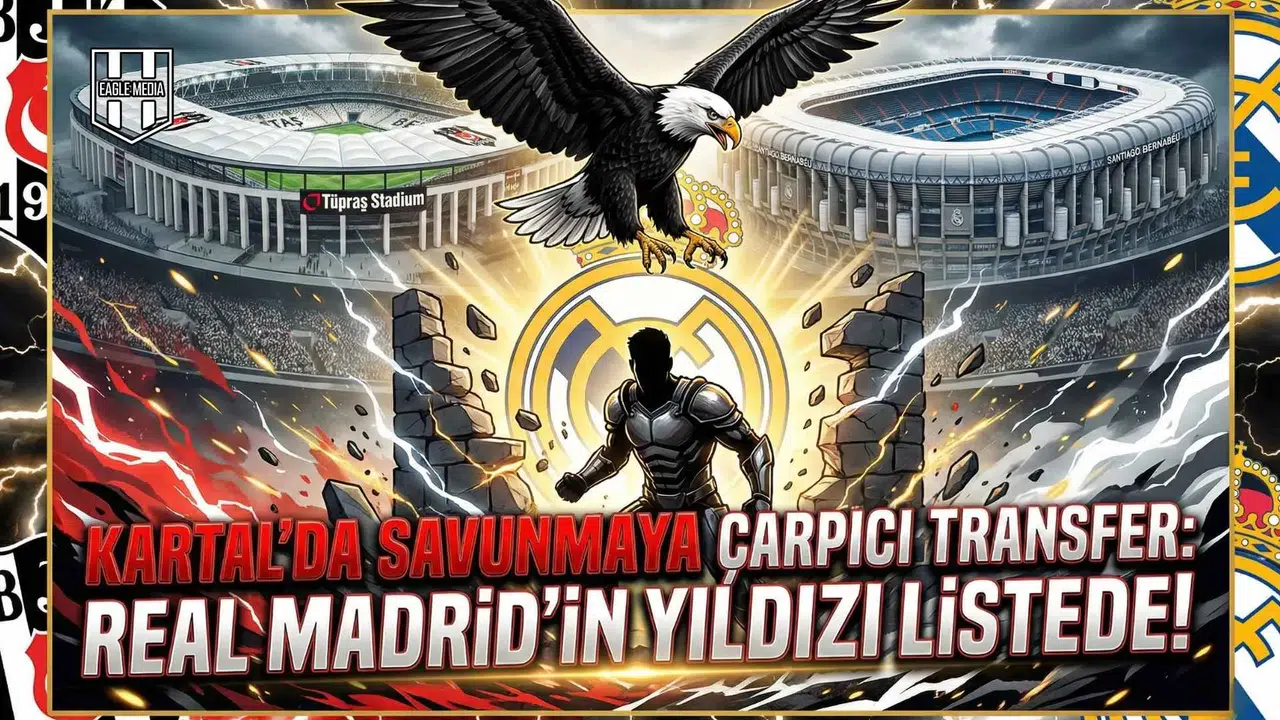 Kartal'da savunmaya çarpıcı transfer: Real Madrid'in yıldızı listede!