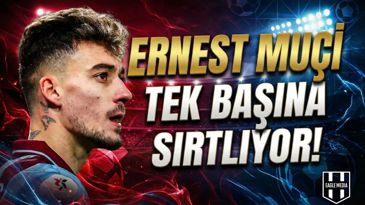 Ernest Muçi tek başına sırtlıyor!