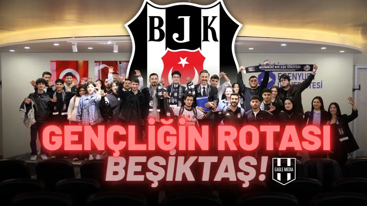 Gençliğin rotası Beşiktaş: Bülent Uslu, üniversitelilere  o ruhu  anlattı!