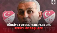 Türkiye Futbol Federasyonu kendi bahçesinde temizliğe başladı