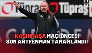 Beşiktaş, Kasımpaşa Sınavı Öncesi Son Antrenmanını Tamamladı