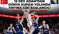 12 Dev Adam'dan Dünya Kupası yolunda fırtına gibi başlangıç! Biberovic Fark Yarattı