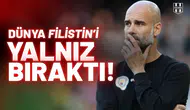 Pep Guardiola: "Dünya, Filistin'i yalnız bıraktı"