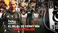 Son 2 maçta El Bilal Toure ve Cerny’nin istatistikleri