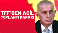 TFF'den bahis oynayan futbolcular için acil toplantı kararı