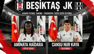 Beşiktaş Kadın Futbol'dan çifte transfer hamlesi!