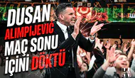 Dusan Alimpijević maç sonu içini döktü