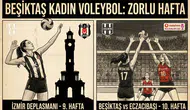 Beşiktaş Voleybol'da zorlu fikstür! Gelecek iki maçın detayları!