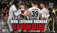 Derbi zaferinin ardından ilk veda geldi!