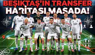 Beşiktaş'ın transfer haritası masada! 3 kritik bölge, 6 imza ve ayrılacaklar listesi...