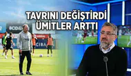 Sergen Yalçın tavrını değiştirdi ümitler arttı