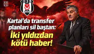 Kartal'da transfer planları sil baştan: İki yıldızdan kötü haber!