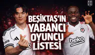 Transfer dönemi resmen bitti! İşte Beşiktaş’ın yabancı oyuncu listesi