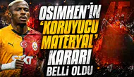 Osimhen'in 'Koruyucu Materyal' kararı belli oldu