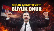 Dusan Alimpiyevic’e büyük onur