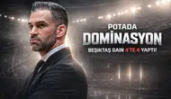 Potada dominasyon: Beşiktaş Gain 4'te 4 yaptı