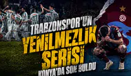 Trabzonspor'un yenilmezlik serisi Konya'da son buldu