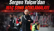 Sergen Yalçın'dan maç sonu açıklamaları