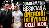 Quaresma’nın Beşiktaş’a önerdiği iki oyuncu belli oldu