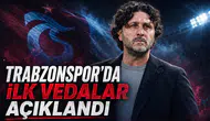 Trabzonspor'da ilk vedalar açıklandı