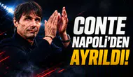 Antonio Conte Napoli'den ayrıldı